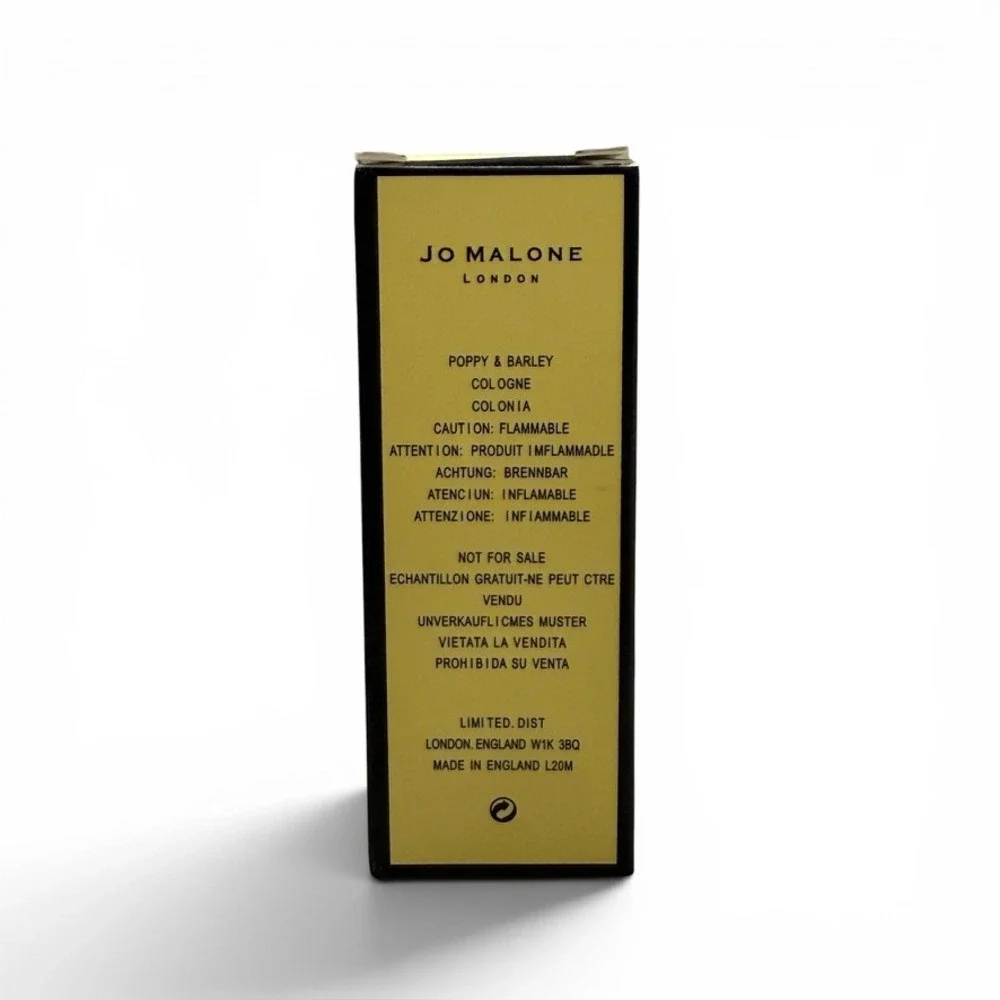 Jo Malone Poppy & Barley Cologne Travel Spray Size 9 mL New